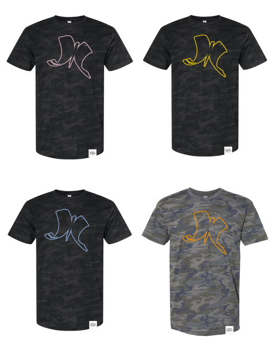 Veteran's Day Camo Butterfly Tees