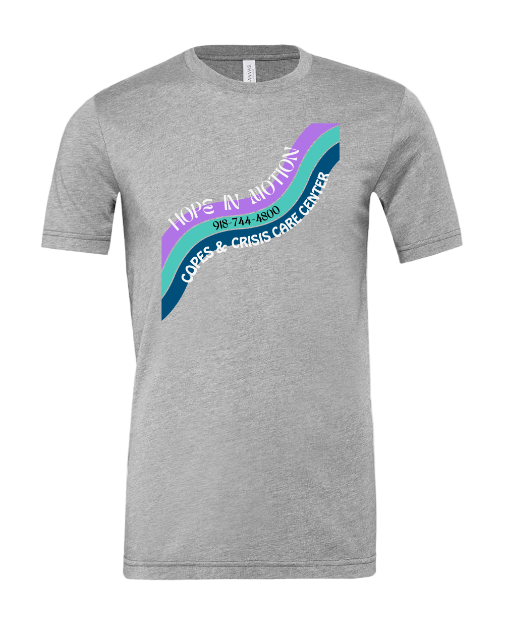 *PRESALE* Hope in Motion Crewneck Tee (Grey)