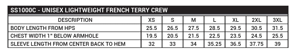FCS Butterfly Terry Sweatshirts